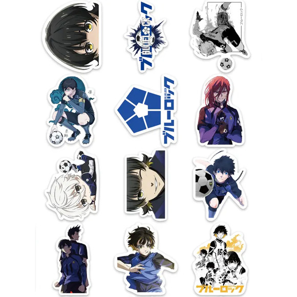 Blue Lock Anime 50 Piece Sticker Set - Picture 3 of 6